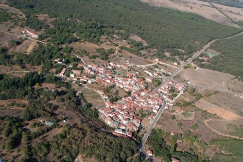 Widok z lotu ptaka na obiekt Casa Rural Rincón