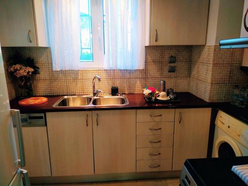 A kitchen or kitchenette at Emily`s vacation house