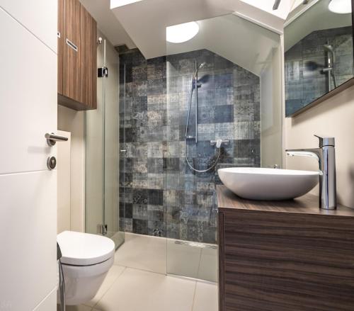 Kúpeľňa v ubytovaní Boutique La Perla Jacuzzi