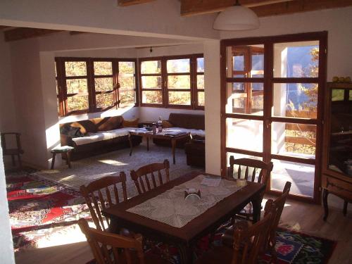 Posezení v ubytování Guest House Tara Canyon