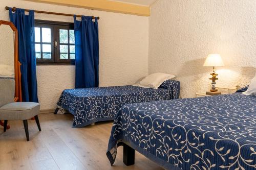 Postel nebo postele na pokoji v ubytování Duplex vue Piscine B