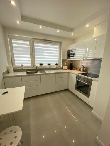 Η κουζίνα ή μικρή κουζίνα στο Flat4You