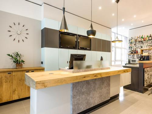 Cuisine ou kitchenette dans l'établissement ibis Hotel Nürnberg Altstadt