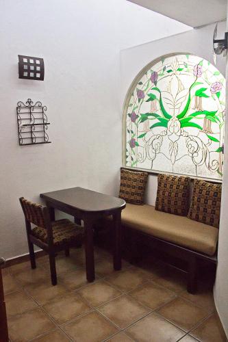 Zona de estar de Hotel Suites Sofia