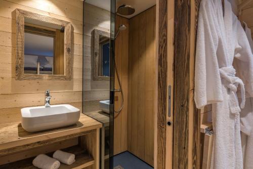 Ένα μπάνιο στο Chalet De Praz Dru