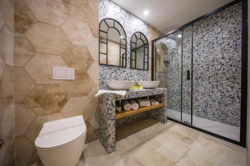 Koupelna v ubytování Palacio Celeste