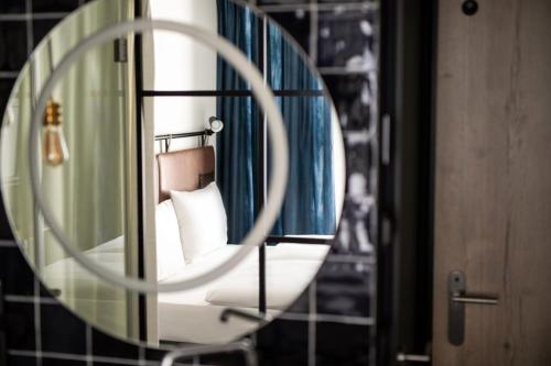 Koupelna v ubytování H2 Hotel Budapest