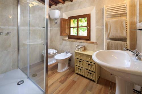 Ein Badezimmer in der Unterkunft Il Fienile di Montesoli