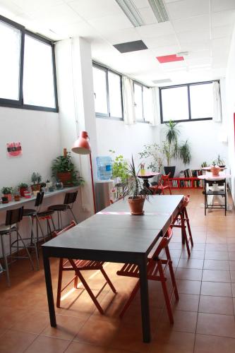 Εστιατόριο ή άλλο μέρος για φαγητό στο Bilbao Akelarre Hostel
