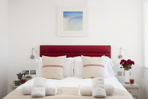 Letto o letti in una camera di Harbour Master's House