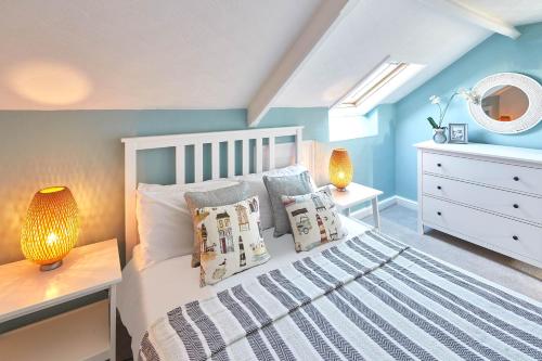 מיטה או מיטות בחדר ב-Host & Stay - Cooks Cabin
