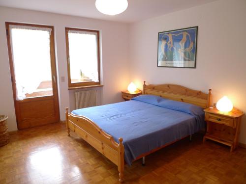 Krevet ili kreveti u jedinici u objektu Casa Sorarù