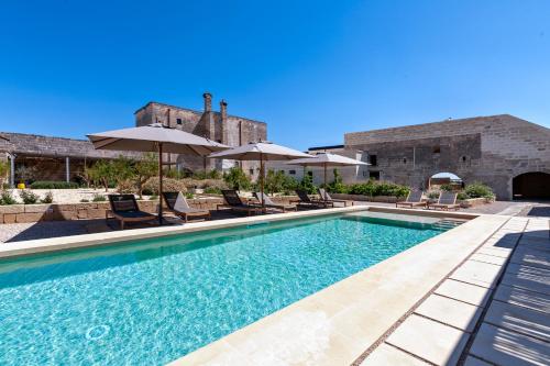 Πισίνα στο ή κοντά στο Masseria Pezza
