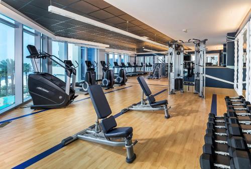 The fitness centre and/or fitness facilities at Club Wyndham Clearwater Beach Resort