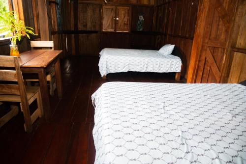 Postel nebo postele na pokoji v ubytování Mirador Prendas