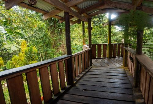 Balkón nebo terasa v ubytování Mirador Prendas