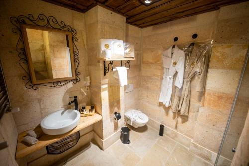 Koupelna v ubytování Duven Hotel Cappadocia