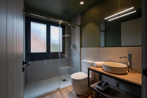 Apartaments Agulles de Montserrat tesisinde bir banyo