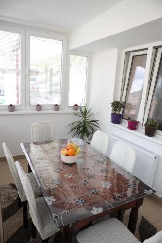 Χώρος καθιστικού στο Apartman Rastko
