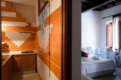 Una cocina o zona de cocina en Borgo Pio 91