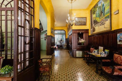 Гостиная зона в Hotel de Camprodón