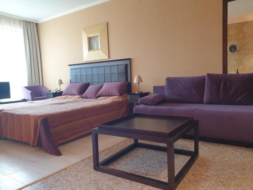 Posezení v ubytování Sunny Beach - Royal Beach Apartment