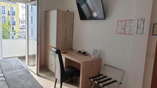 TV a/nebo společenská místnost v ubytování Hotel Eigelstein