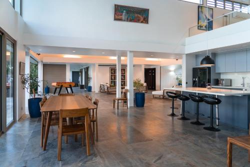 Küche/Küchenzeile in der Unterkunft Villa Jessivia Beach