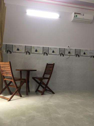 Posezení v ubytování Thien Ngoc Hostel