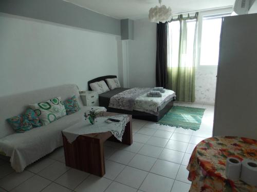 Krevet ili kreveti u jedinici u okviru objekta Ladadika Studios