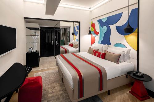 Cama ou camas em um quarto em Sura Hagia Sophia Hotel
