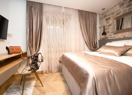Posteľ alebo postele v izbe v ubytovaní Luxury Apartments Lilly 1