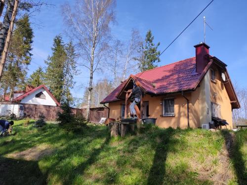 Fotografia z galérie ubytovania Kaszuby, dom nad jeziorem v destinácii Kamień