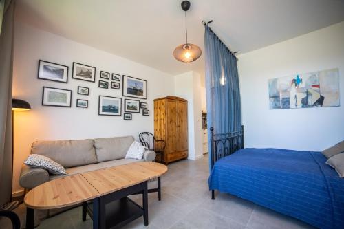 Postel nebo postele na pokoji v ubytování Apart Harmony - Apartamenty Nexo