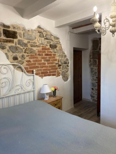 Postel nebo postele na pokoji v ubytování La pecora e l agnello