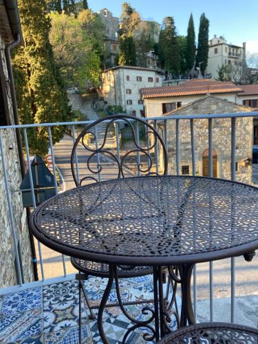 Balkón nebo terasa v ubytování La pecora e l agnello
