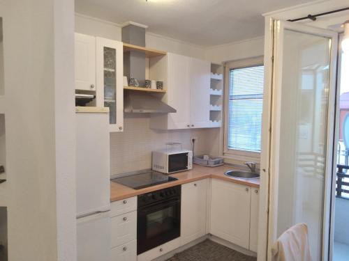 Kuchyň nebo kuchyňský kout v ubytování Apartman CENTAR
