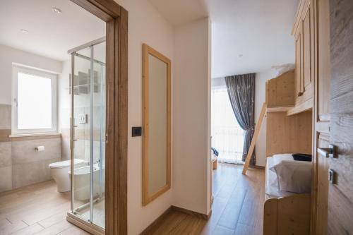 Koupelna v ubytování Piccola Cesa B&B