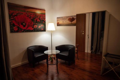 Zona de estar de SuiteSicily Rooms Palermo