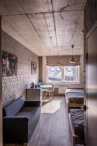 Гостиная зона в Franciscan guest house