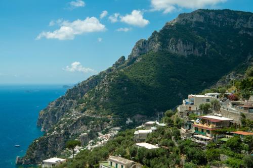 a view of the amalfi coast at YourHome - Casa Marina Positano in Positano