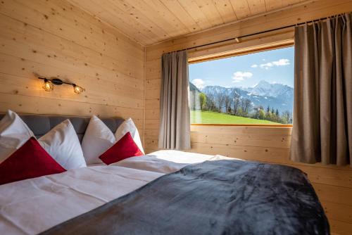 Postel nebo postele na pokoji v ubytování STAUDACH - Alpinresidenz Zillertal