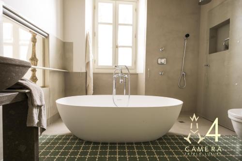 Salle de bains dans l'établissement Guest House A Via dei Pellegrini