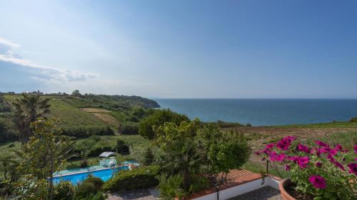 a villa with a view of the ocean at RIPARI DI GIOBBE 6&2, Emma Villas in Ortona