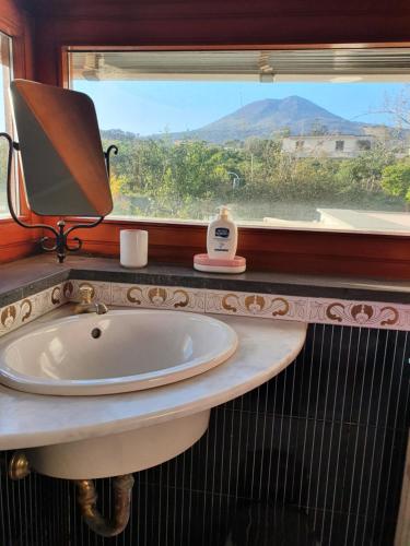 Nespecifikovaný výhled na hory nebo výhled na hory při pohledu z bed and breakfast