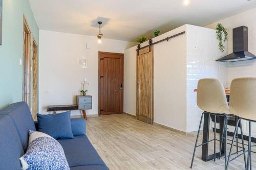 Гостиная зона в Melina's cosy appartment