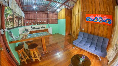 Cabañas del Lagoにあるシーティングエリア