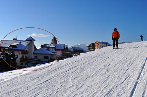 Hotel Kristall im Winter