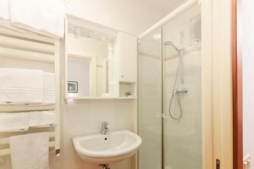 Koupelna v ubytování B&B Morelli