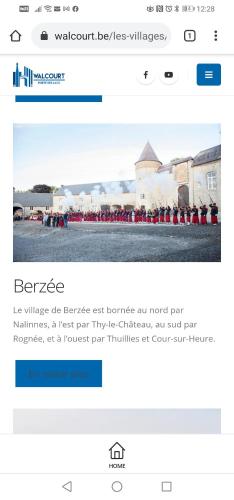 Gallery image of Maison d'hôte Les Notes Endormie Chambre Secrète in Berzée